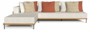 Talenti Садовый диван из модульной ткани Cleo teak