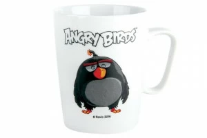Кружка Angry Birds Movie Black 350 мл КОРАЛЛ ANGRY BIRDS MOVIE 029595 Белый;чёрный