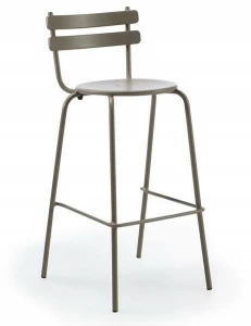 Vermobil Барный стул из металла со спинкой Grace Gr150