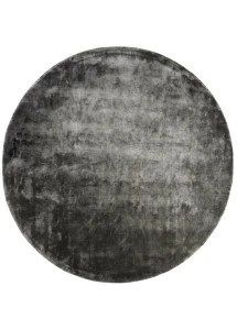 Ковер круглый серый 250 см Aracelis Steel Gray CARPETDECOR ДИЗАЙНЕРСКИЕ, HANDMADE 00-3893139 Серый