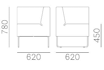 Кресло Pedrali ARCH-00110545 - Вид №9