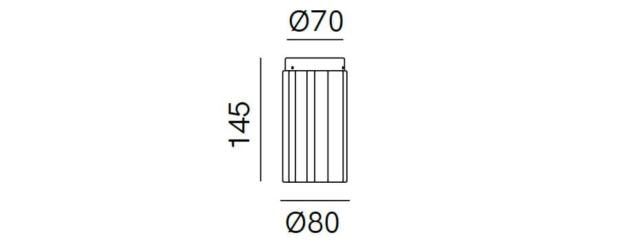 Керамический светодиодный потолочный светильник Il Fanale Dune ARCH-00061233 - Вид №3