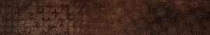 Граните Стоун Оксидо декор коричневый лаппатированная 1200x195