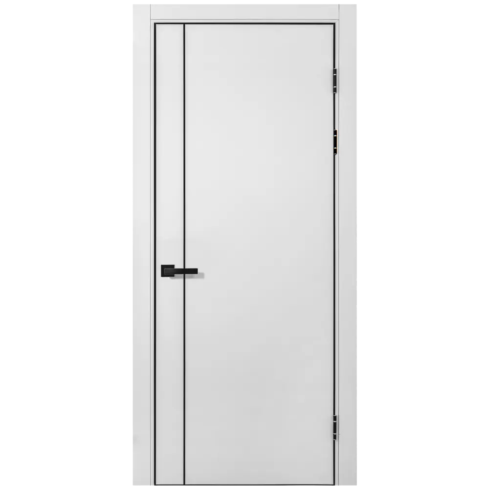 Межкомнатная дверь PORTIKA Борно 56, серая, 80x230 см 89423500 STLM-1569510