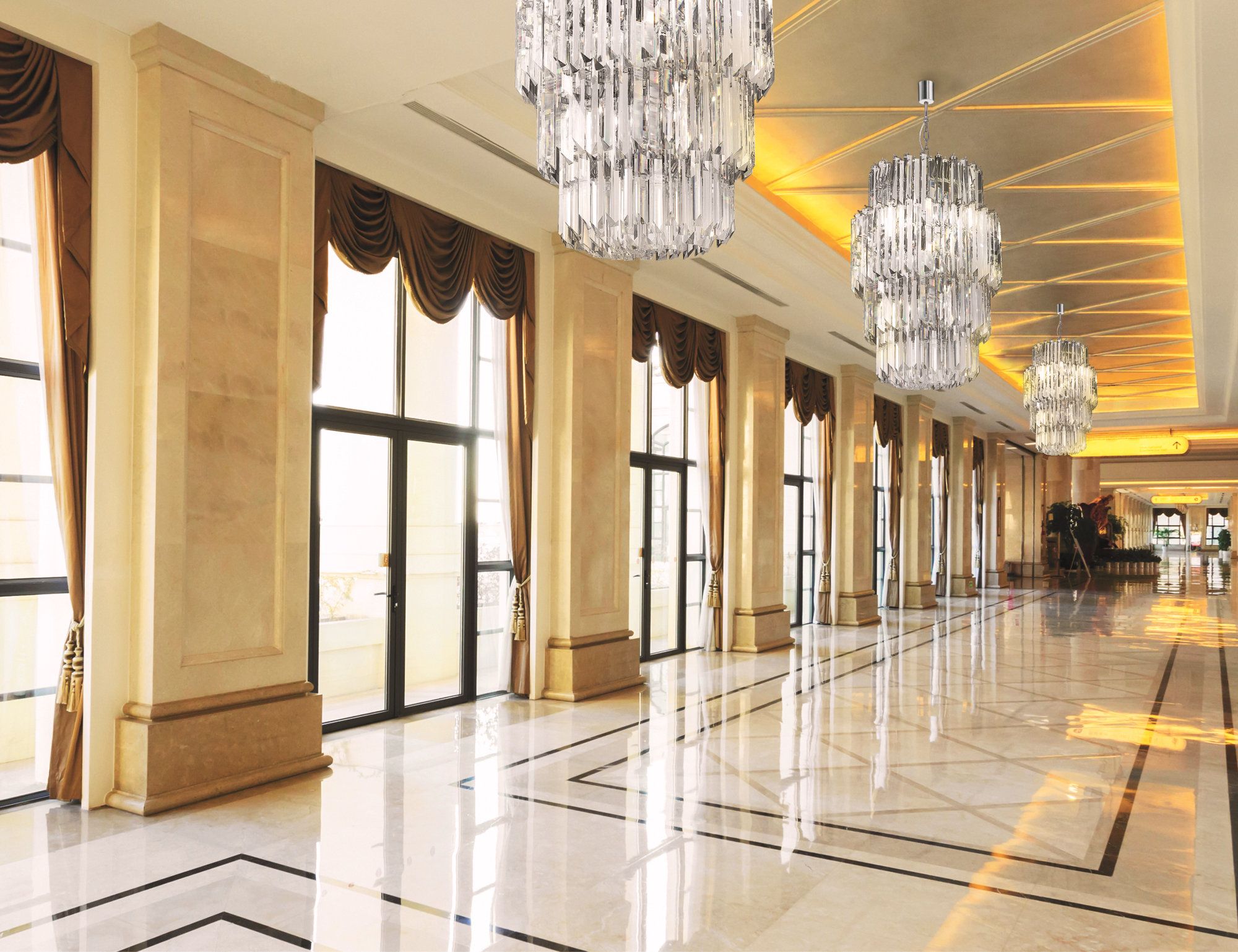 Стеклянный подвесной светильник Patrizia Volpato кристаллы ARCH-00086480 - Вид №1