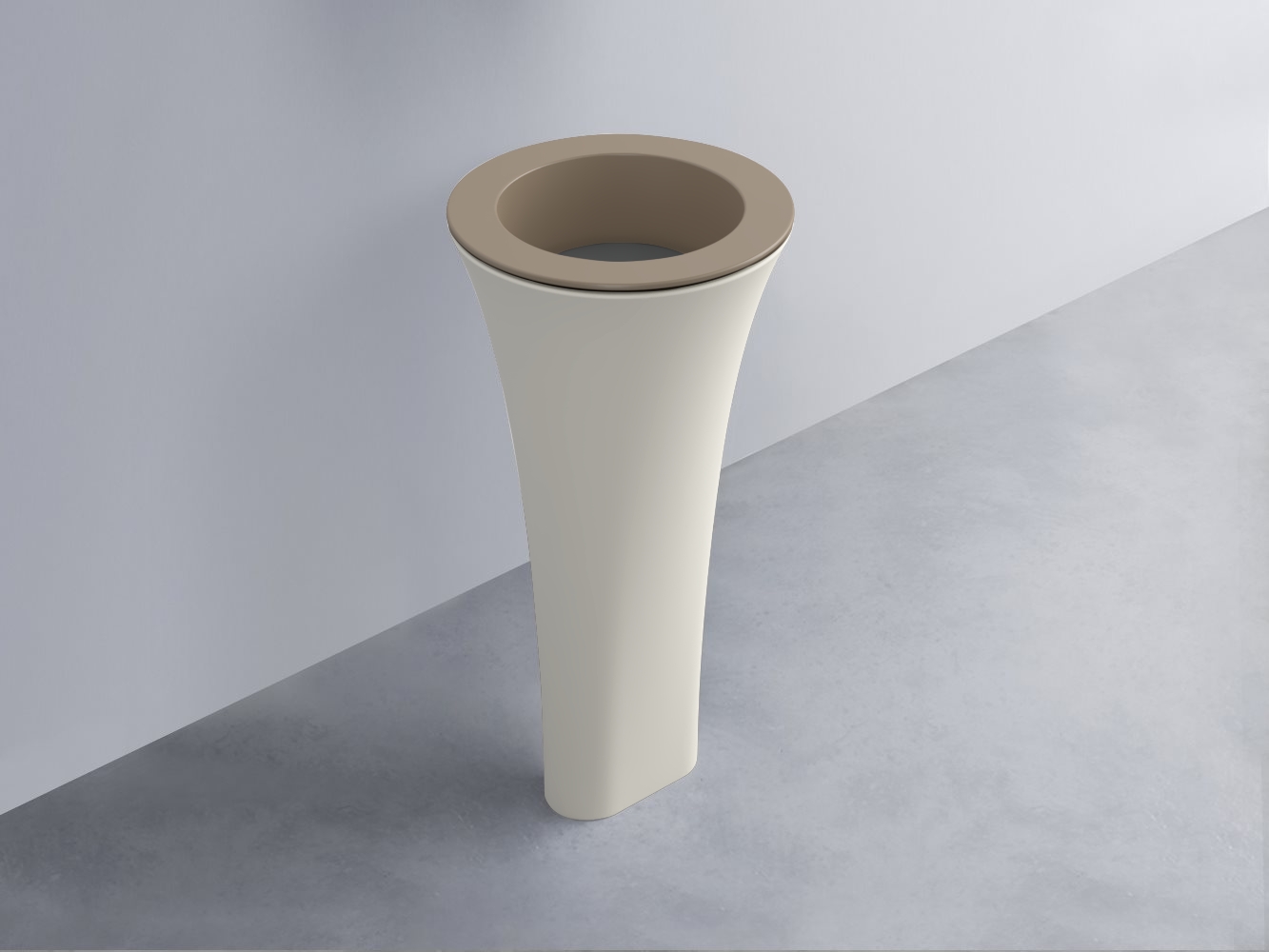 AMLA45-AN+AMPILT-CM+AMCOLT-TL Раковина Amedeo Tondo отдельностоящая cielo Enjoy + Amedeo Ceramica Cielo