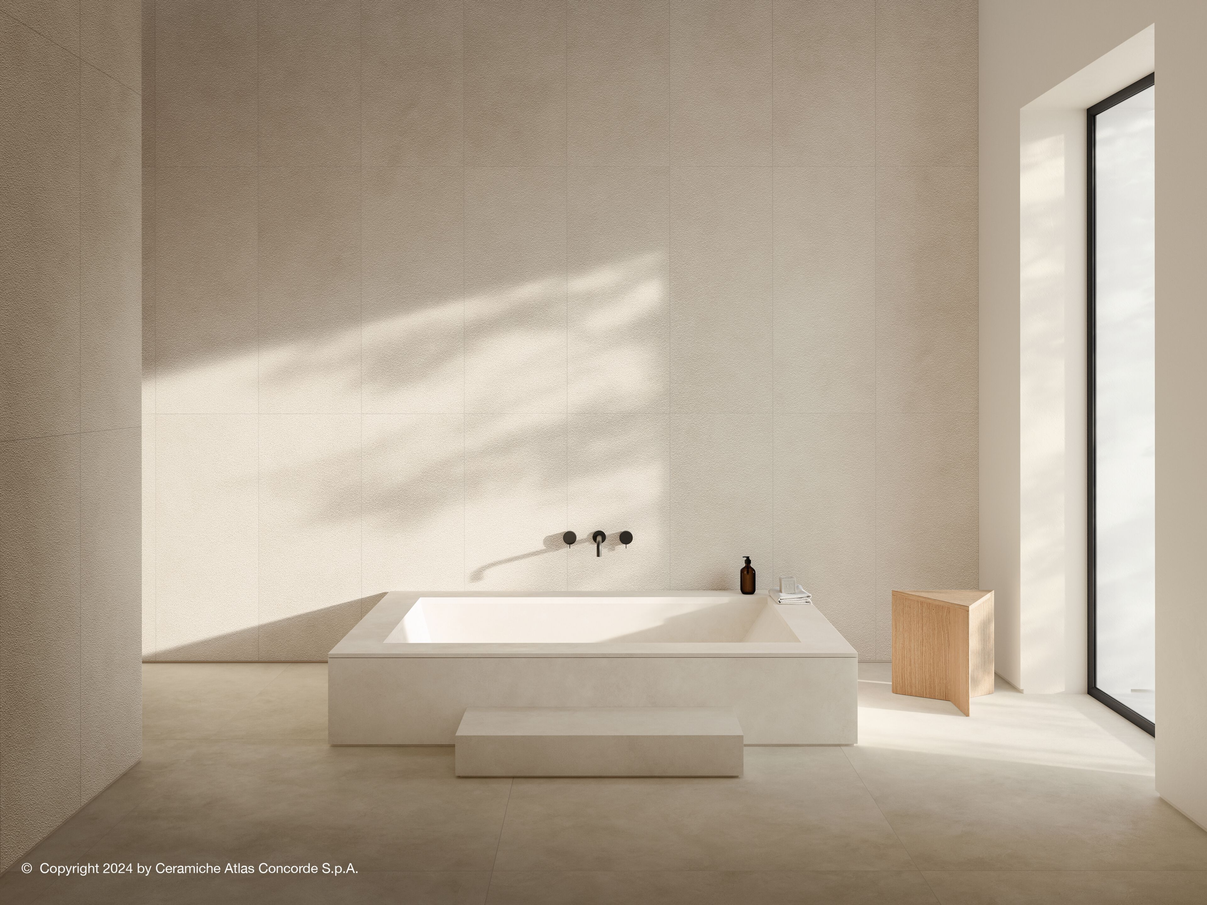 Пол / керамогранит с эффектом цемента Atlas Concorde Boost Expression ARCH-00072605 - Вид №18