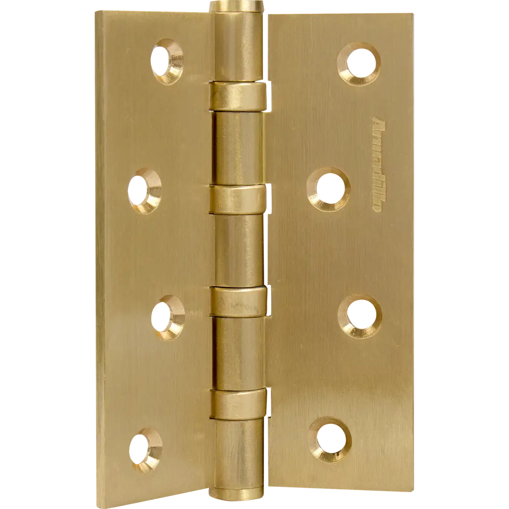 Петля универсальная 4500C SG 100x75x3 мм сталь цвет матовое золото ARMADILLO STLM-2133069 - Вид №3