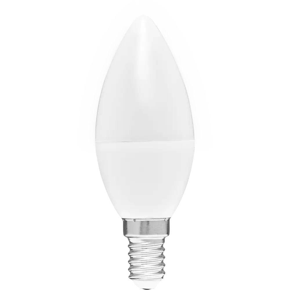 Лампа светодиодная Osram С35 E14 220-240 В 7 Вт свеча матовая 560 лм теплый белый свет 82837665 STLM-2076243  - Вид №1