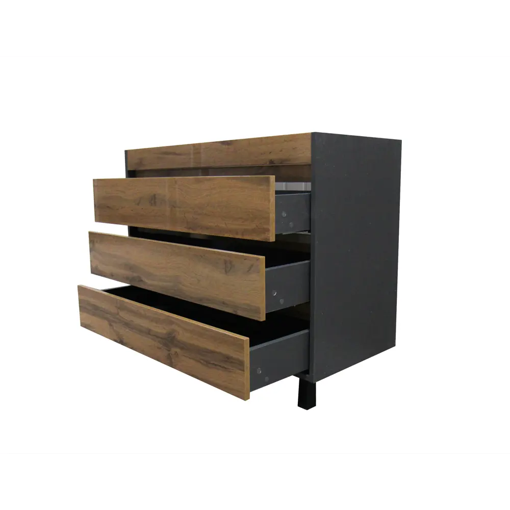 Тумба Santreyd Wood TWN100 для ванной с тремя ящиками, 100 см 88695640 STLM-0985263 - Вид №4