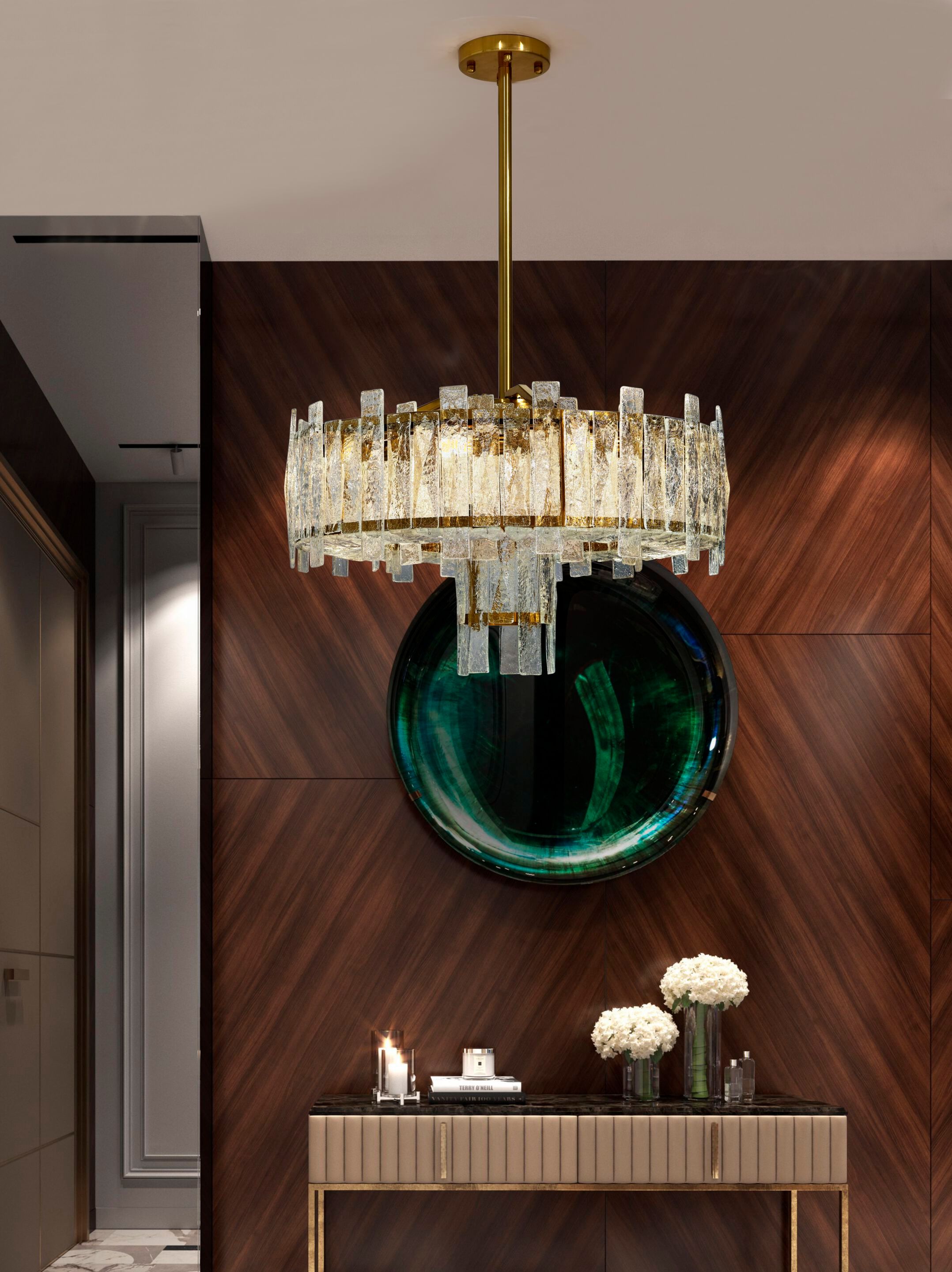 Стеклянный подвесной светильник K-Lighting ANANKE ARCH-00043823 - Вид №1