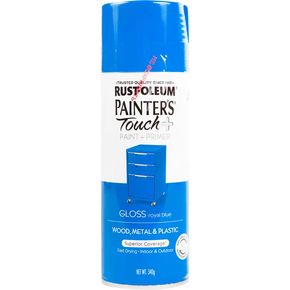 Краска аэрозольная Paint Touch глянцевая цвет голубой 340 г RUST-OLEUM STLM-2199330