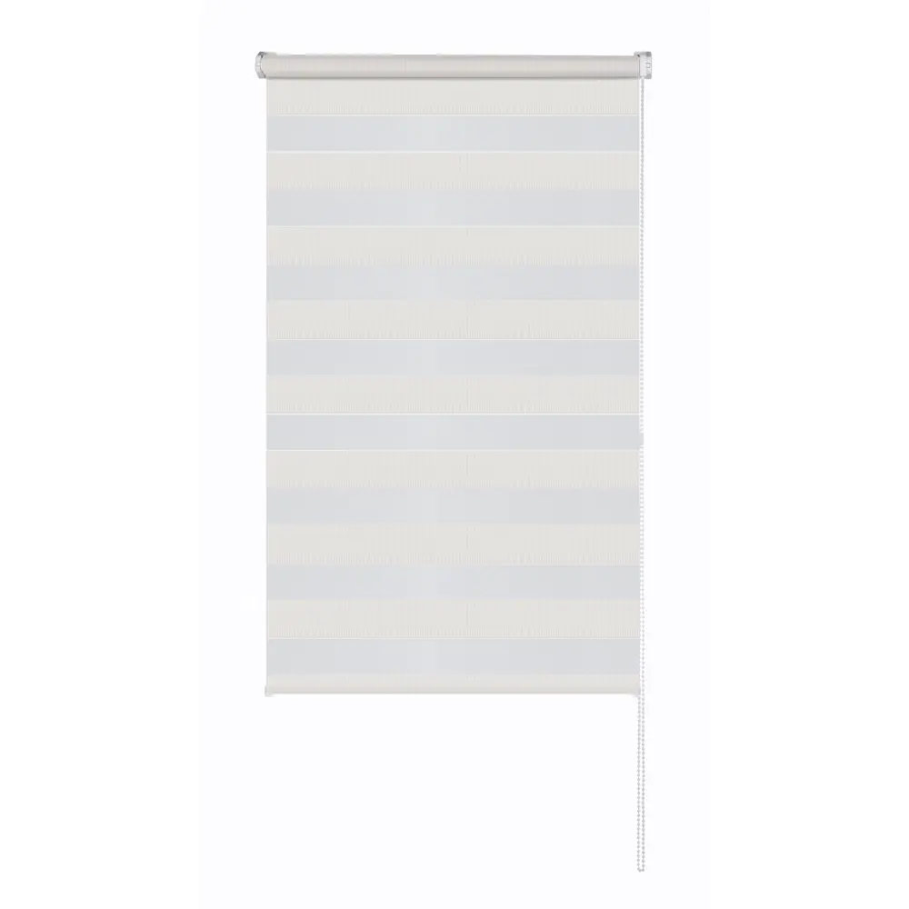 Штора рулонная день-ночь Петер 50x160 см экрю MIAMOZA Промо 2025 STLM-2022501