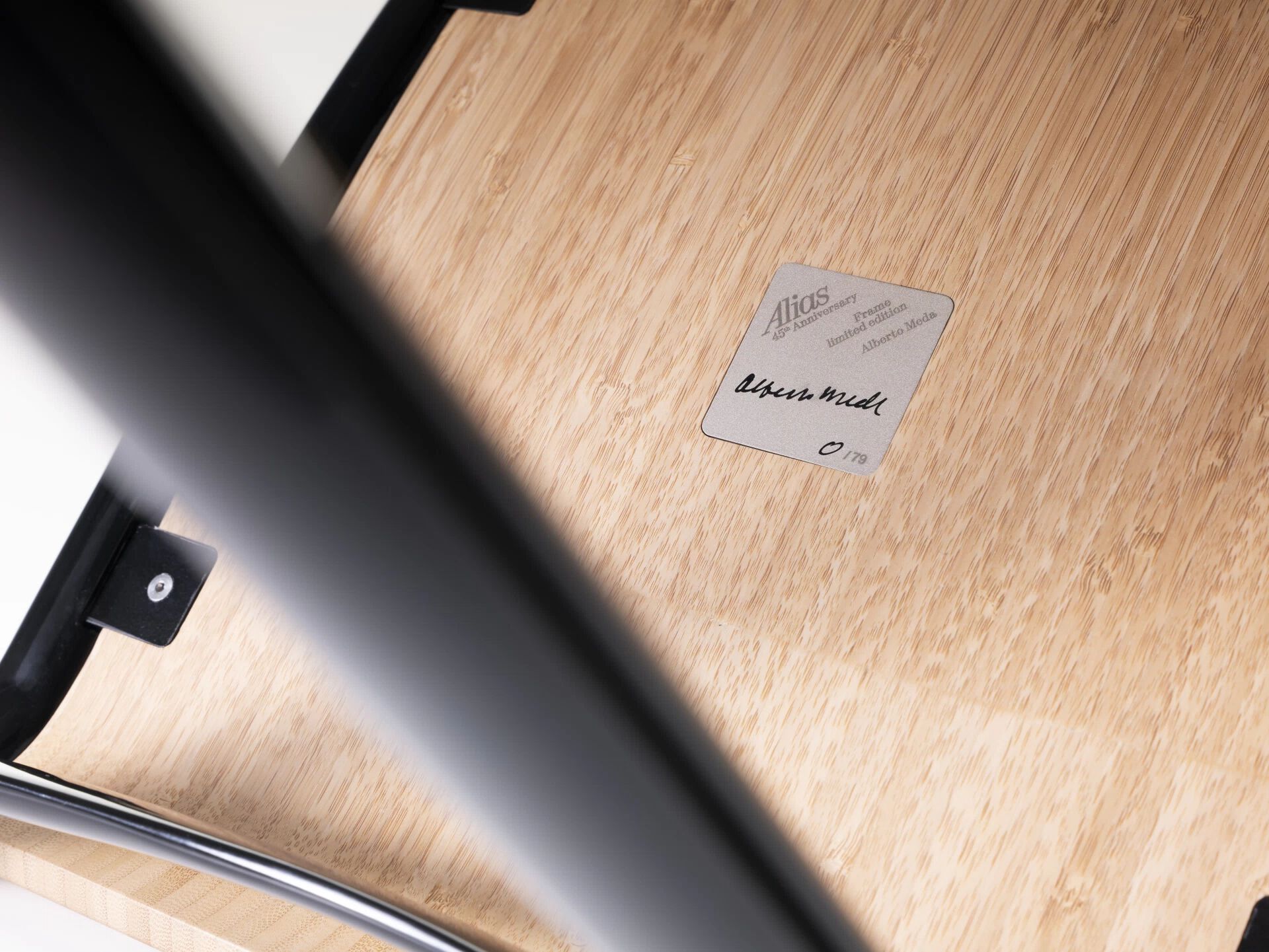 Алюминиевый стул с бамбуковым сиденьем Alias рамка ARCH-00095850 - Вид №10