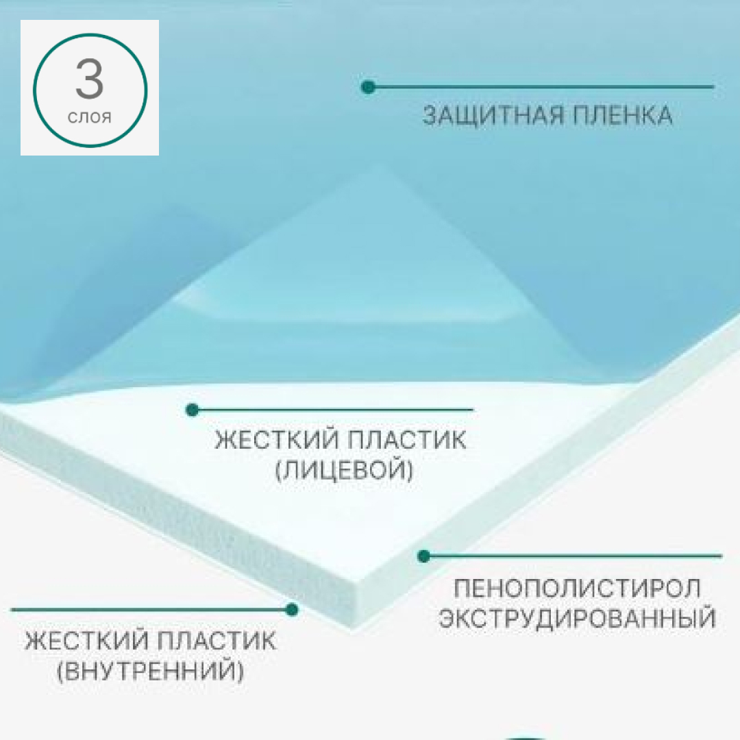 Сэндвич-панель Stella 2000*300*10мм (упак. 3 шт.) STSR-1966 - Вид №2