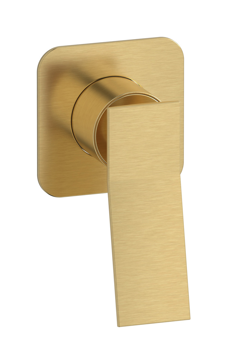 Внешние части встроенного смесителя на 1 потребителя WE ARE IB wa320mb_23 Brushed Gold Wave