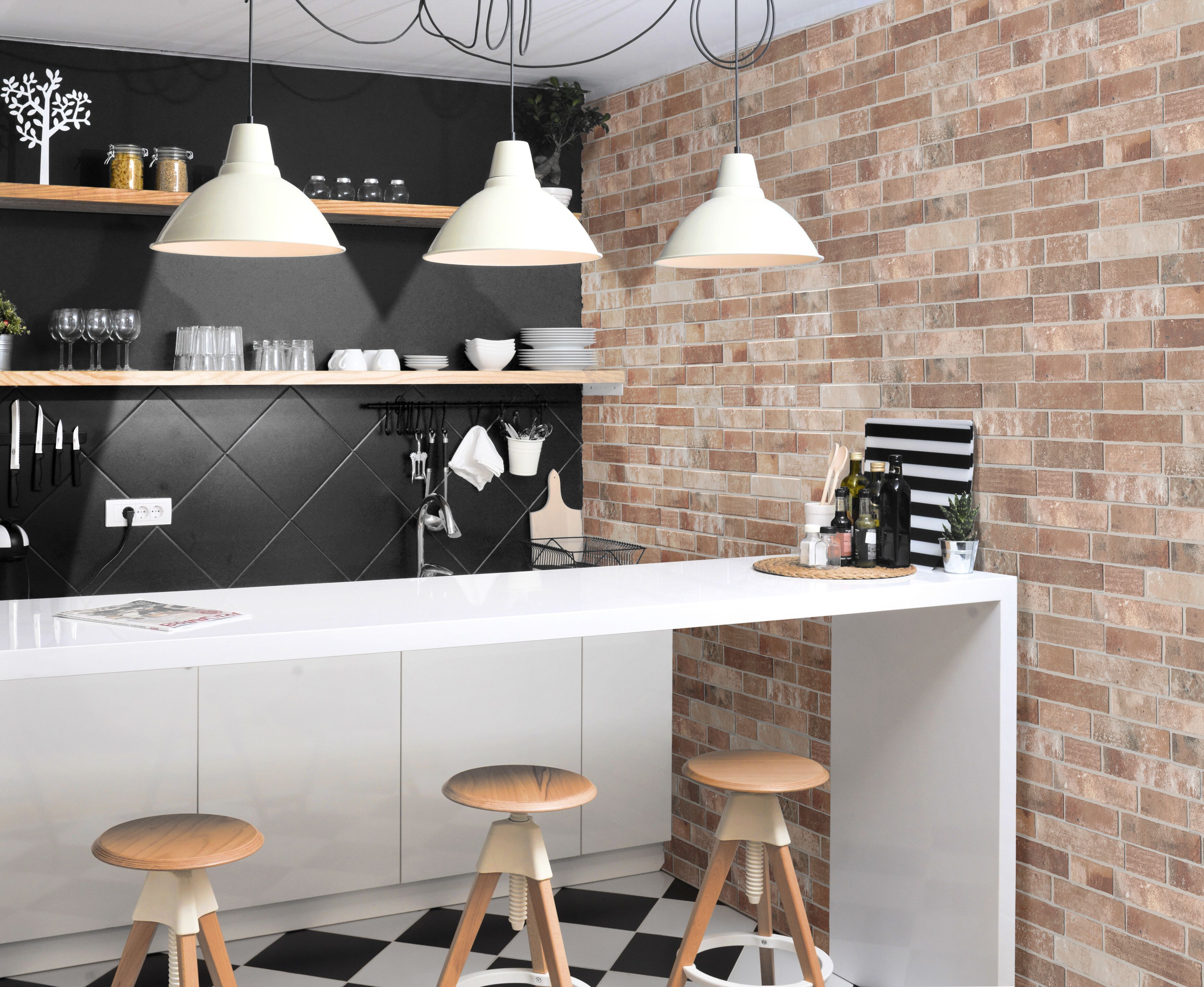 Керамогранит с эффектом кирпича KERADOM ARGILLE ARCH-00071055 - Вид №28