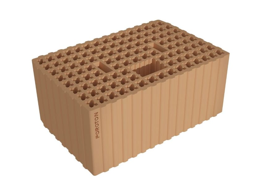 Несущий блок из кирпича DI MUZIO LATERIZI стена POROTON® - P800 MA ARCH-00085564