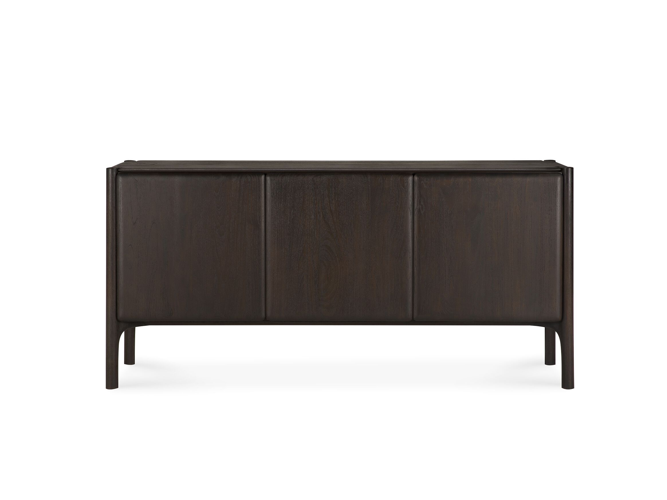 Шкаф из тикового дерева с 3 распашными дверями Ethnicraft PI ARCH-00137921