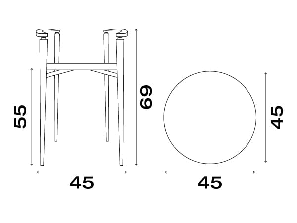 Круглый мраморный журнальный столик Fasem Монтгомери ARCH-00069553 - Вид №8