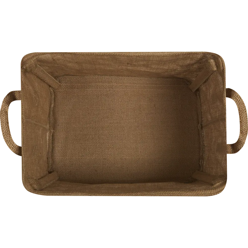 Ящик Kub TD669, 350x250x230 мм, 20 л, джут, цвет соломенный STORIDEA STLM-2185439 - Вид №1
