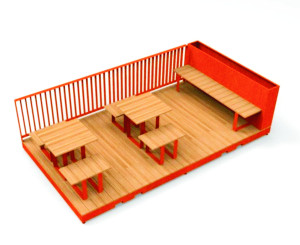 13459 МИНИ-СИТИ фойе, парклет LAB.Space