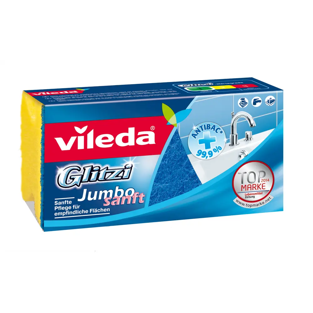 Губка для ванной комнаты Vileda «Джамбо» STLM-2168335 - Вид №4