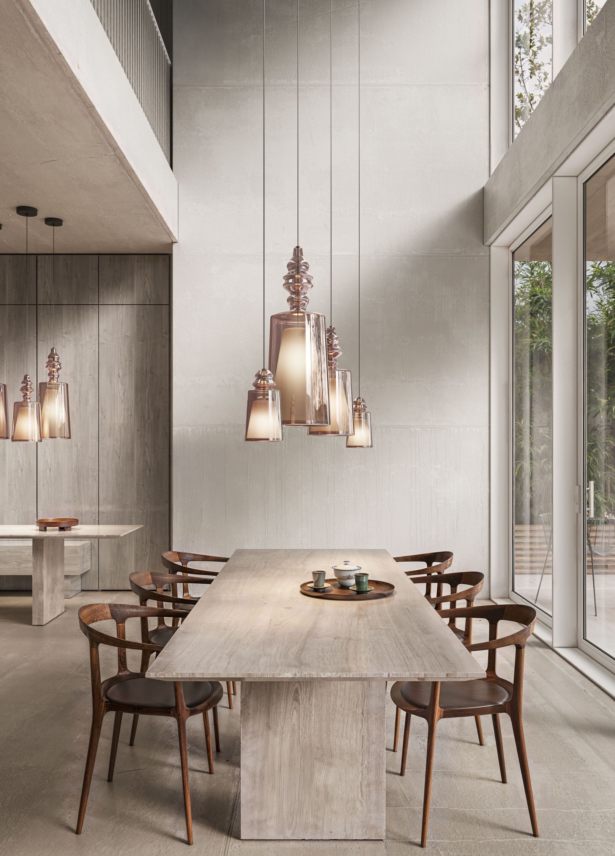 Подвесной светильник из боросиликатного стекла Karman Alibaglass ARCH-00109757 - Вид №16