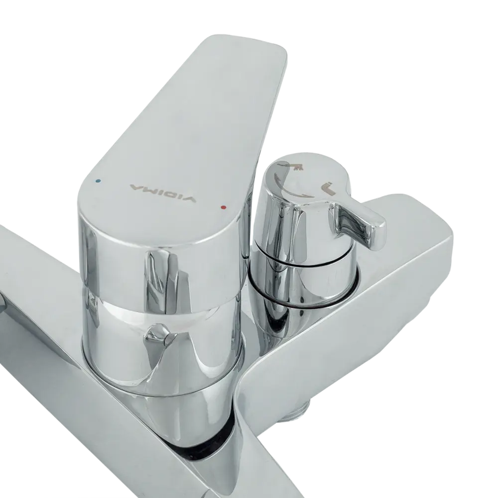 Смеситель для ванны и душа Vidima Dream BA406AA однорычажный цвет хром STLM-2067749 - Вид №1