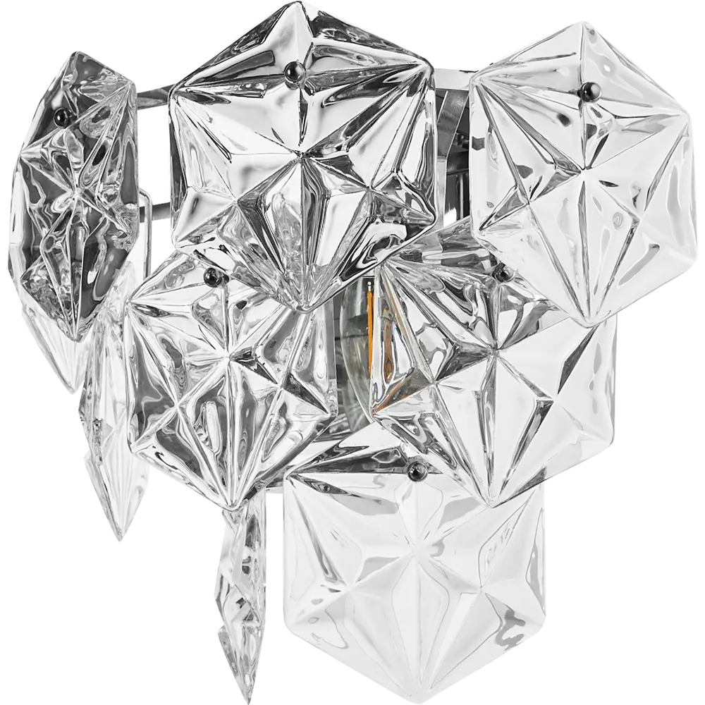 Бра Freya FR1004WL-02CH, цвет хром/бесцветный STLM-2047776 - Вид №2