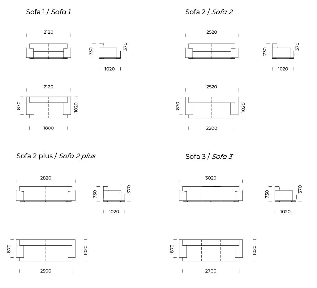 Модульный диван Nobonobo Maxxo ARCH-00010493 - Вид №5
