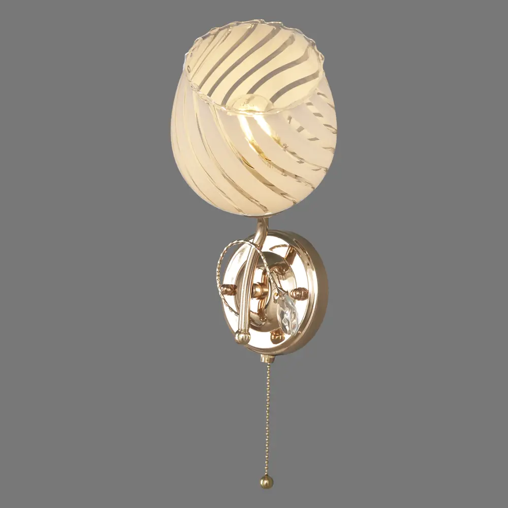 Бра «Арабеска» КС30068/1W, цвет золотой КЛЮЧНИК STLM-2040012 - Вид №1