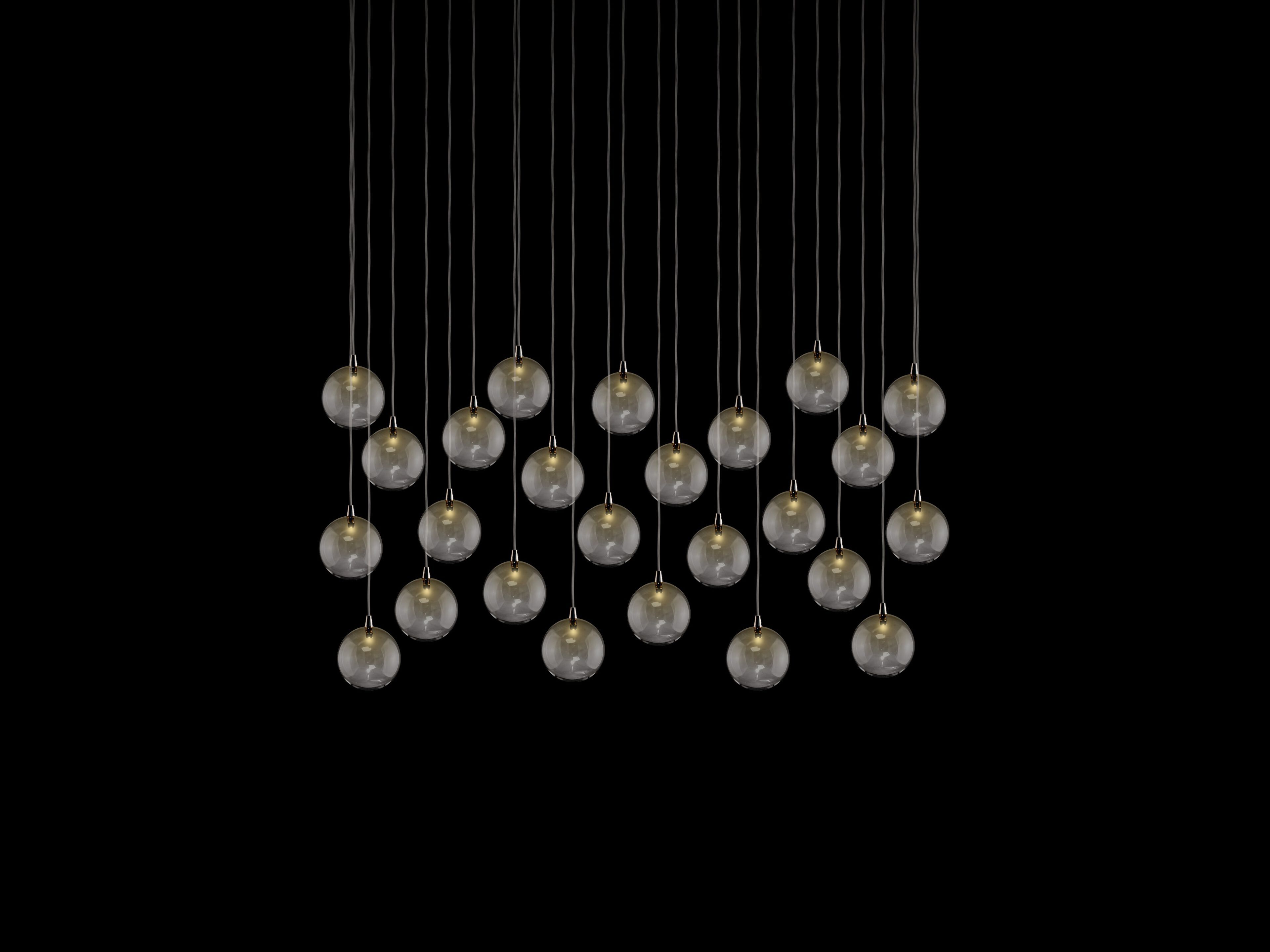 Стеклянный светодиодный подвесной светильник ILFARI Ballroom ARCH-00013215