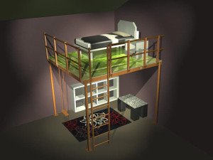 Стальной мезонин