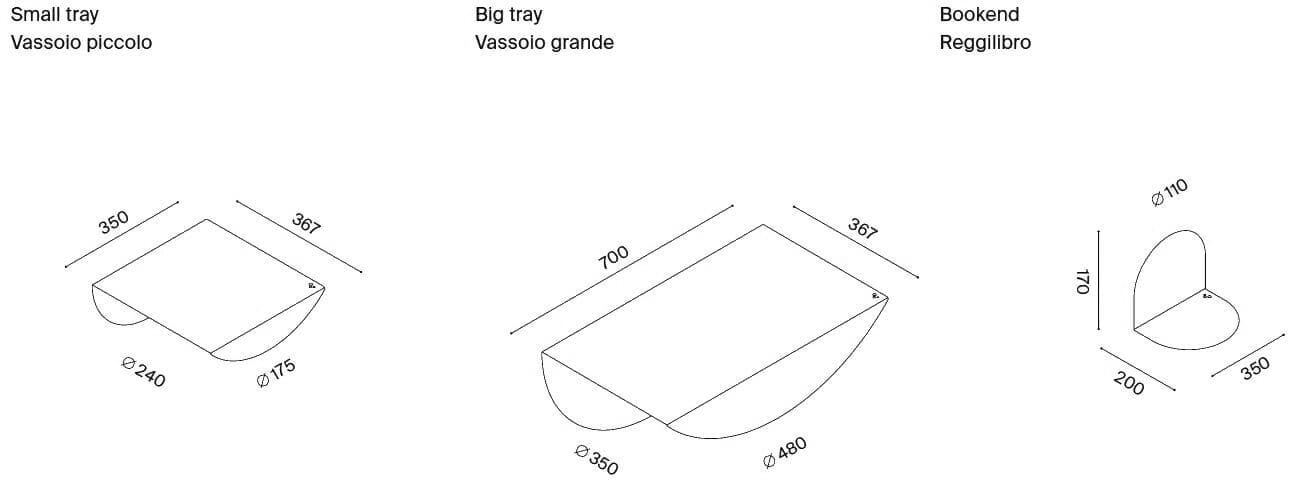 Секционный книжный шкаф из шпона XILIA BUBBLE ARCH-00128471 - Вид №14