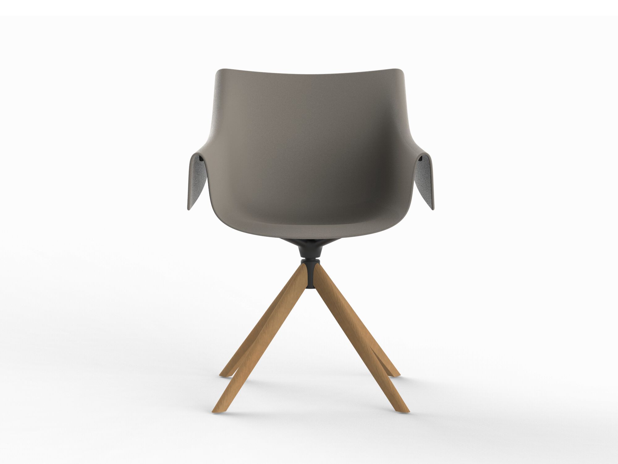 Поворотный стул с подлокотниками Vondom Manta ARCH-00096632 - Вид №7