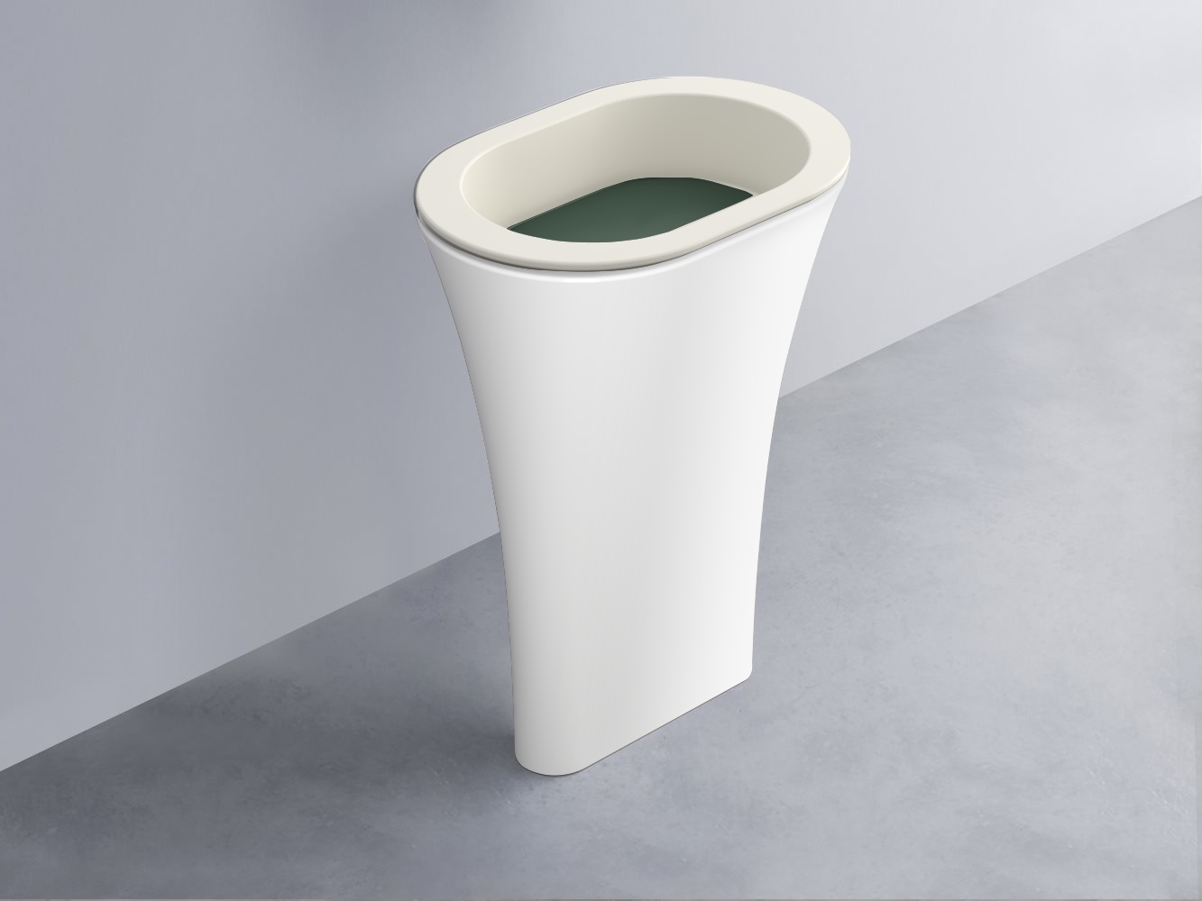 AMLA65-TL+AMPILO-MU+AMCOLO-BL Раковина Amedeo Ovale отдельностоящая cielo Enjoy + Amedeo Ceramica Cielo