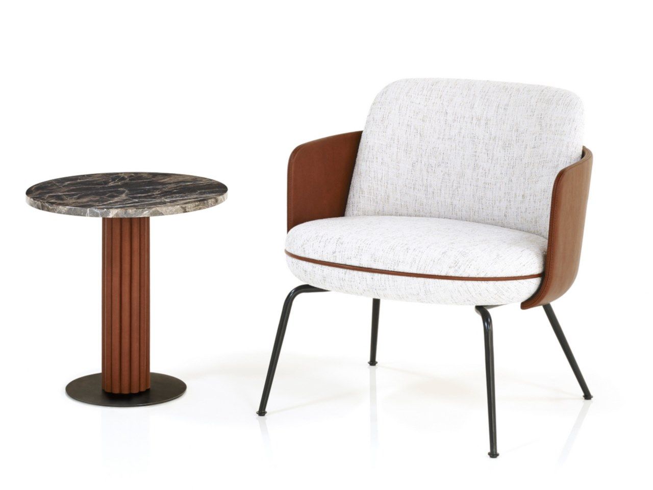 Тканевое кресло с подлокотниками Wittmann Merwyn ARCH-00143359 - Вид №1