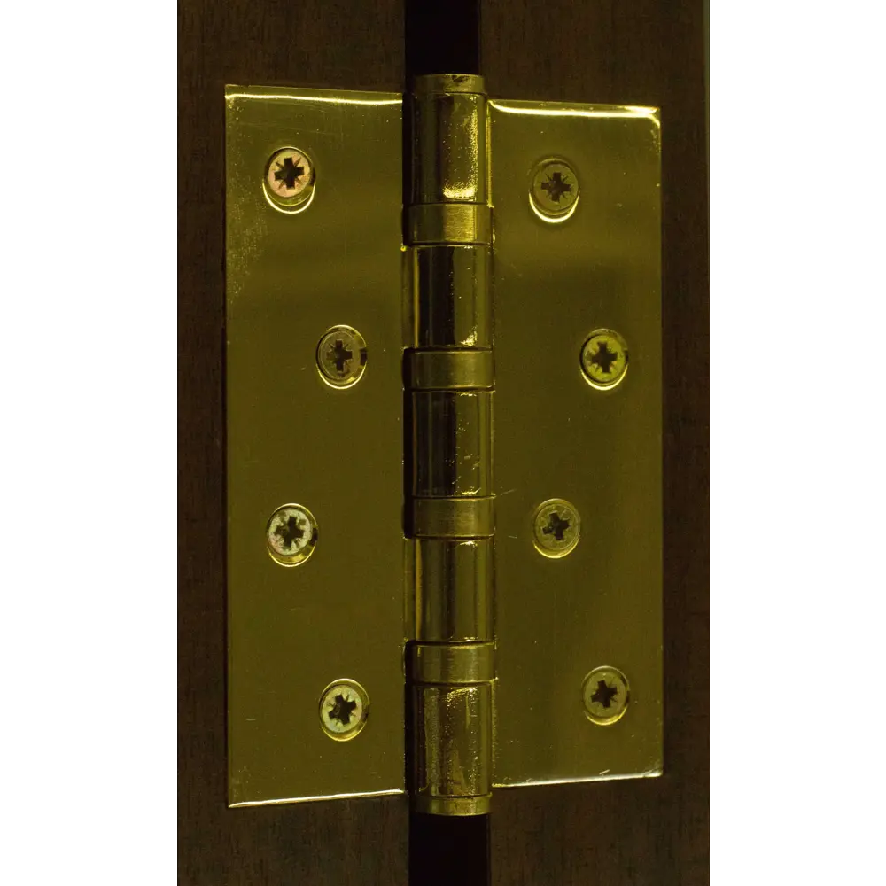 81950725 Петля универсальная 4B/P 100x70x2 мм сталь цвет матовое золотое STLM-0014718 AJAX Home - Вид №3