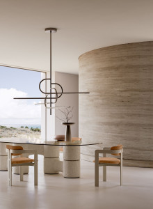 Латунный светодиодный потолочный светильник