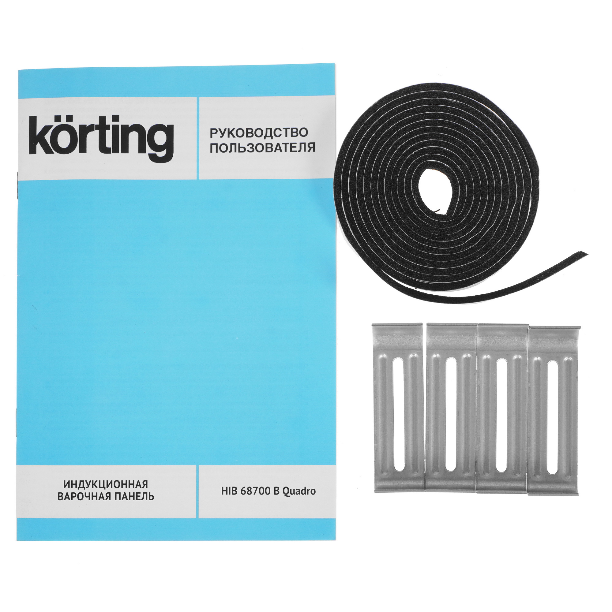 5348879 Индукционная варочная поверхность Korting HIB 68700 B Quadro STDN-0008126 - Вид №6