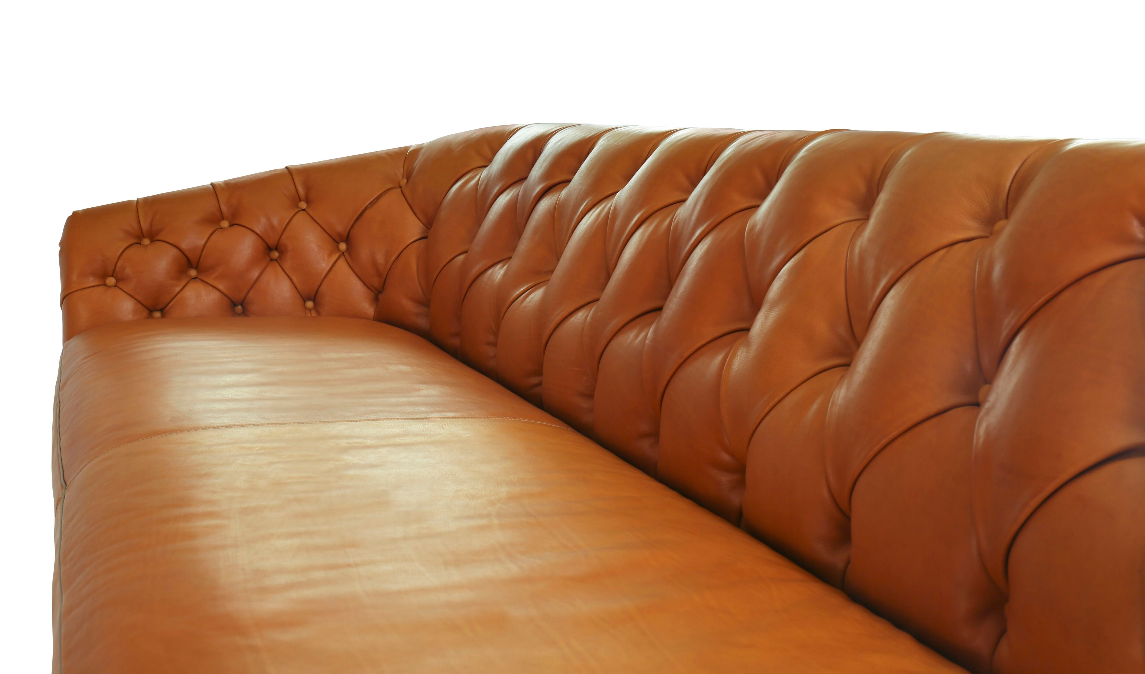 Изогнутый кожаный диван capitonné Borzalino New Kap ARCH-00128560 - Вид №4