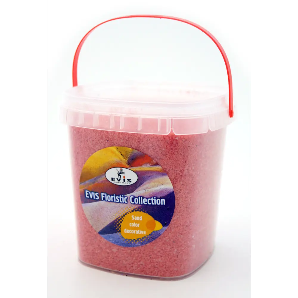 Песок кварцевый цветной фракция 0.5-1 мм розовый 85260680 STLM-2191134 Santreyd  - Вид №2