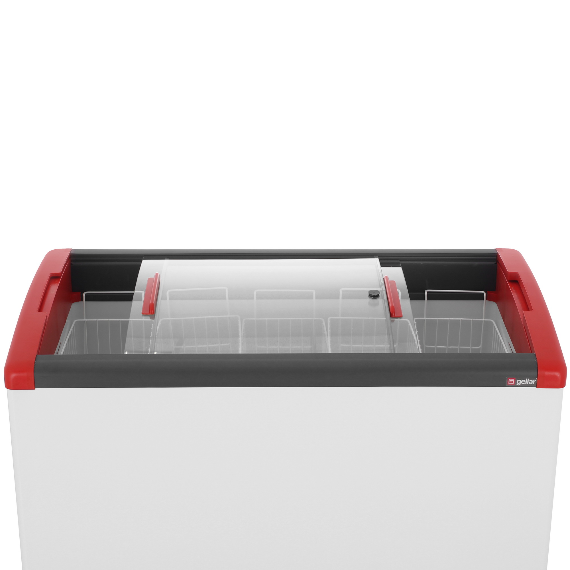 1229610 Морозильный ларь Frostor Gellar FG 475 E белый, красный STDN-0097861 - Вид №4