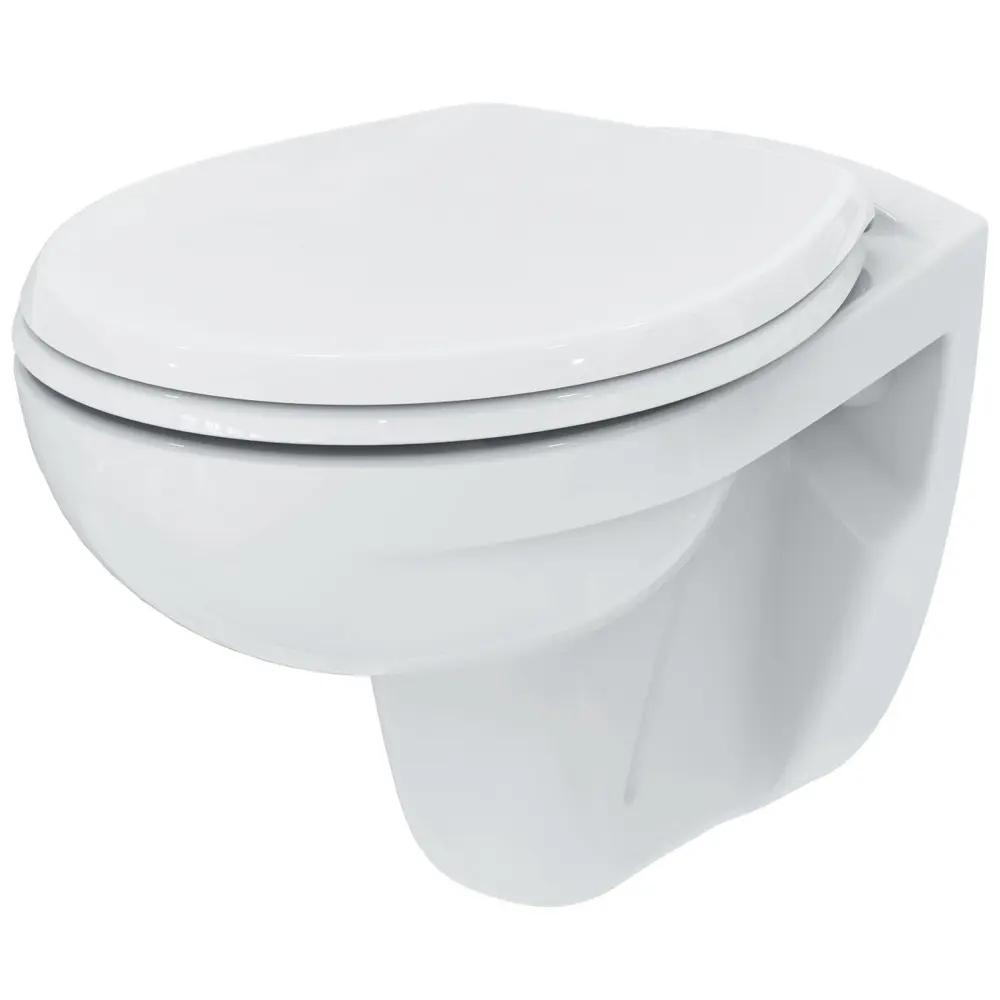 Унитаз подвесной IS Eurovit, без ободка, микролифт Ideal Standard STLM-2170870