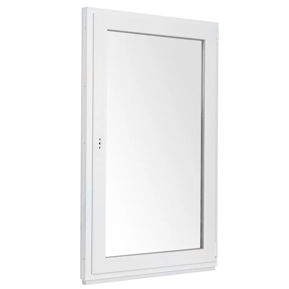 Окно пластиковое ПВХ Deceuninck одностворчатое 1100x700 мм (ВхШ) правое однокамерный стеклопакет белый/белый STLM-2106021 - Вид №2