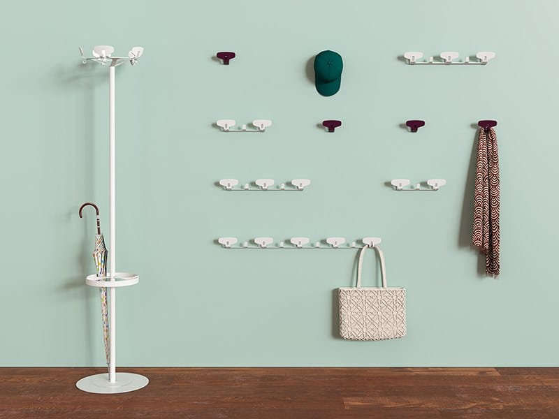 Стальная настенная вешалка с порошковым покрытием Manade Инь ARCH-00008412