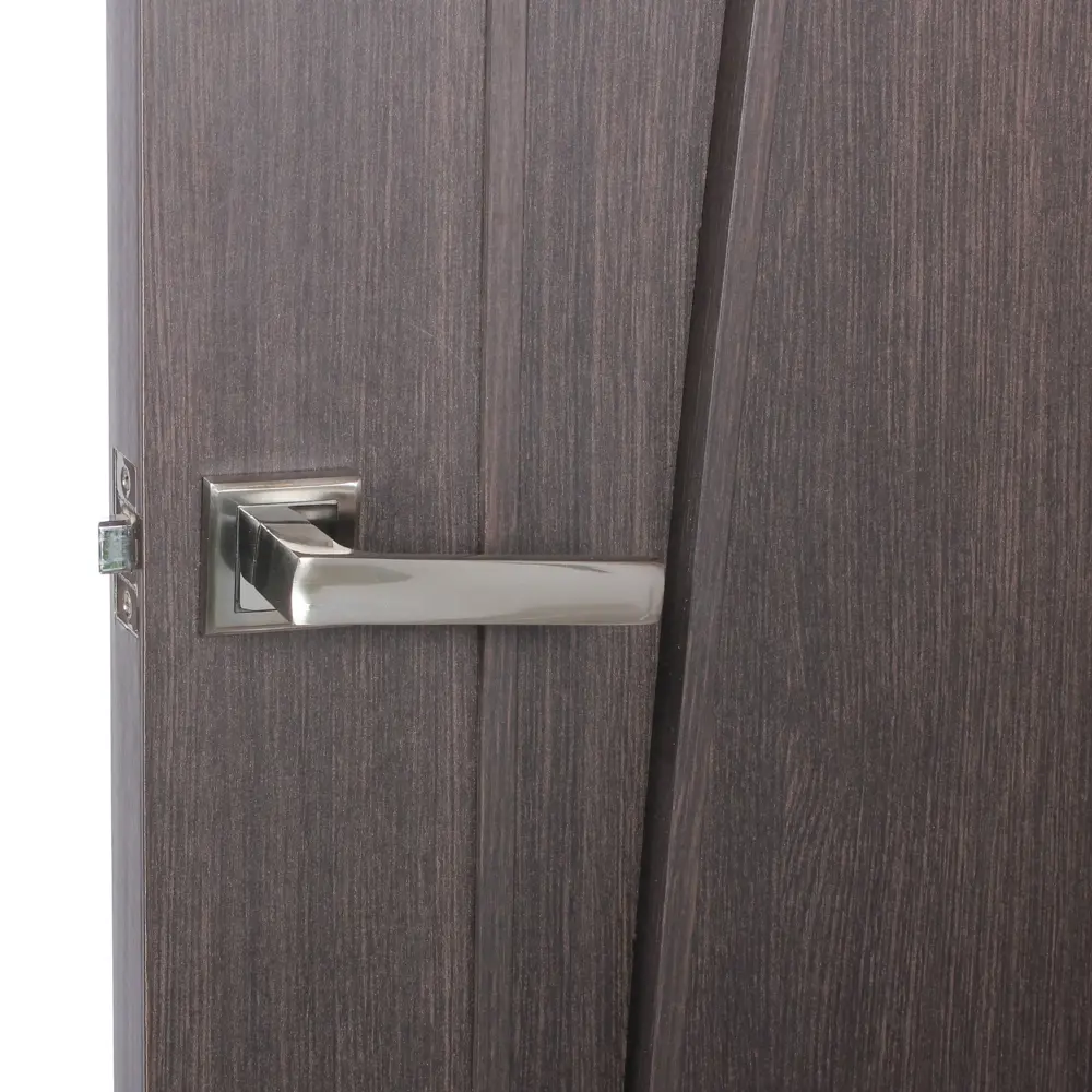 Ручки дверные на розетке EDS-65-30, цвет матовый хром EDSON STLM-2146749 - Вид №4