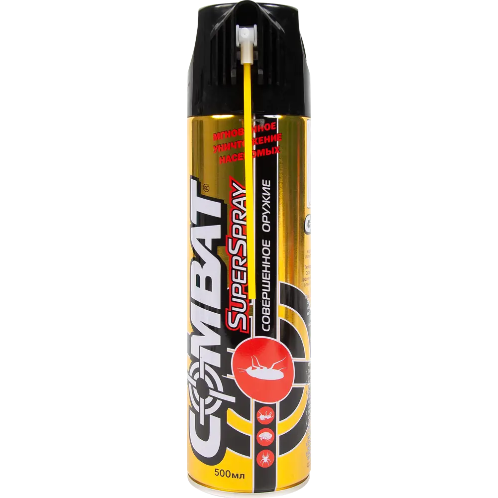 Аэрозольный инсектицид Combat Syper Spray 500 мл 82693496 STLM-2123958 Santreyd 