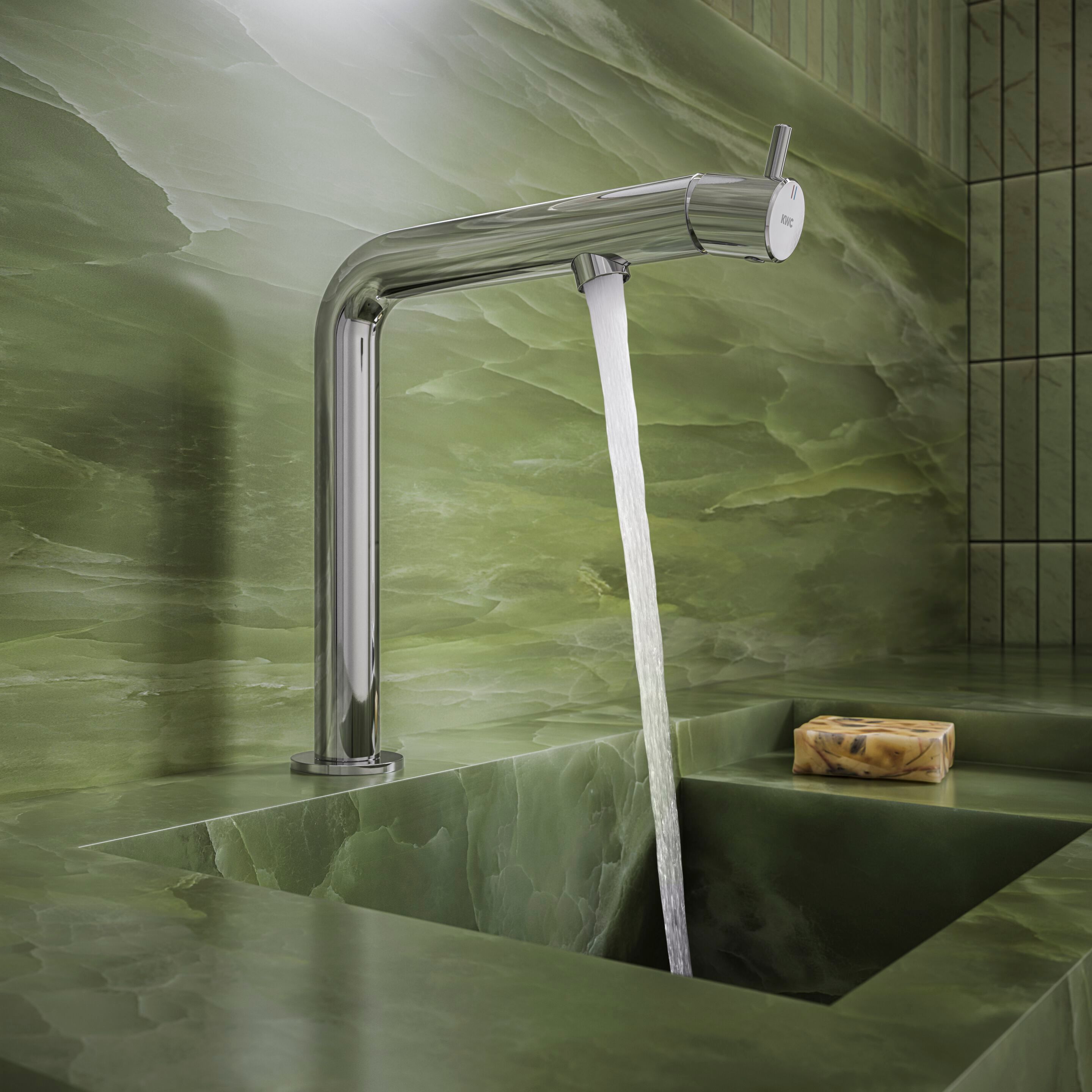 Однорычажный смеситель для раковины KWC ONO E ARCH-00061710 - Вид №2